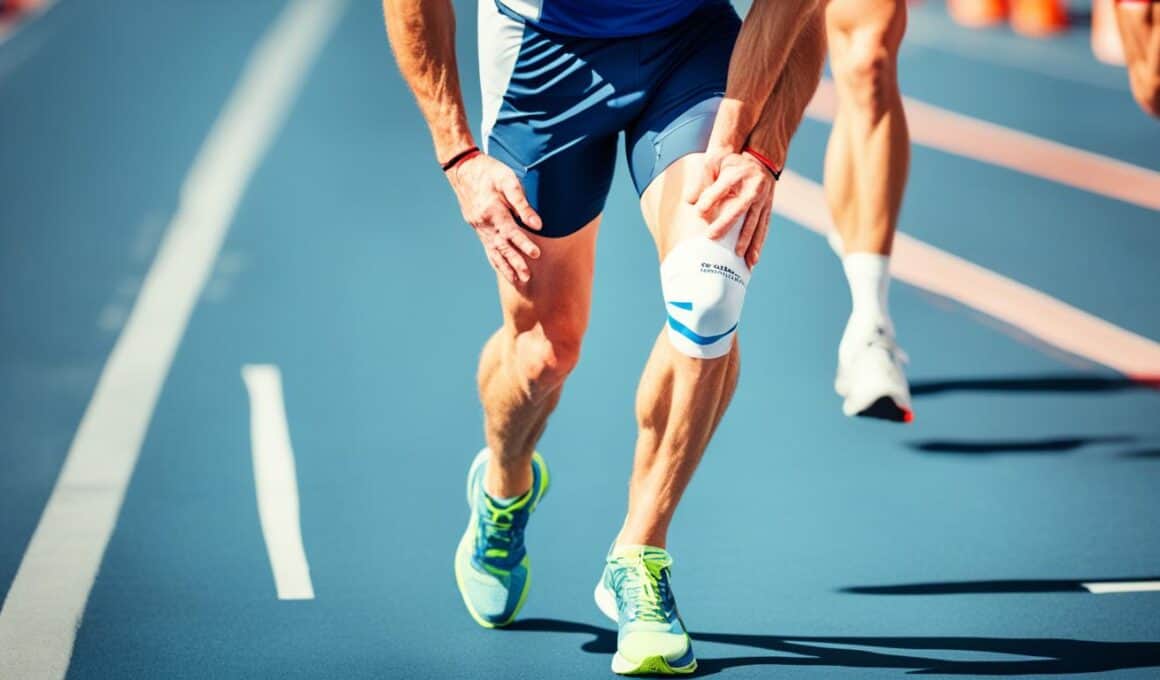 Zespół pasma biodrowo-piszczelowego po bieganiu maratonu