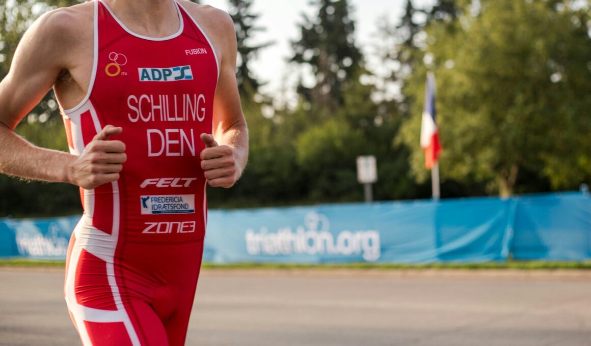 man wearing red suit running on road